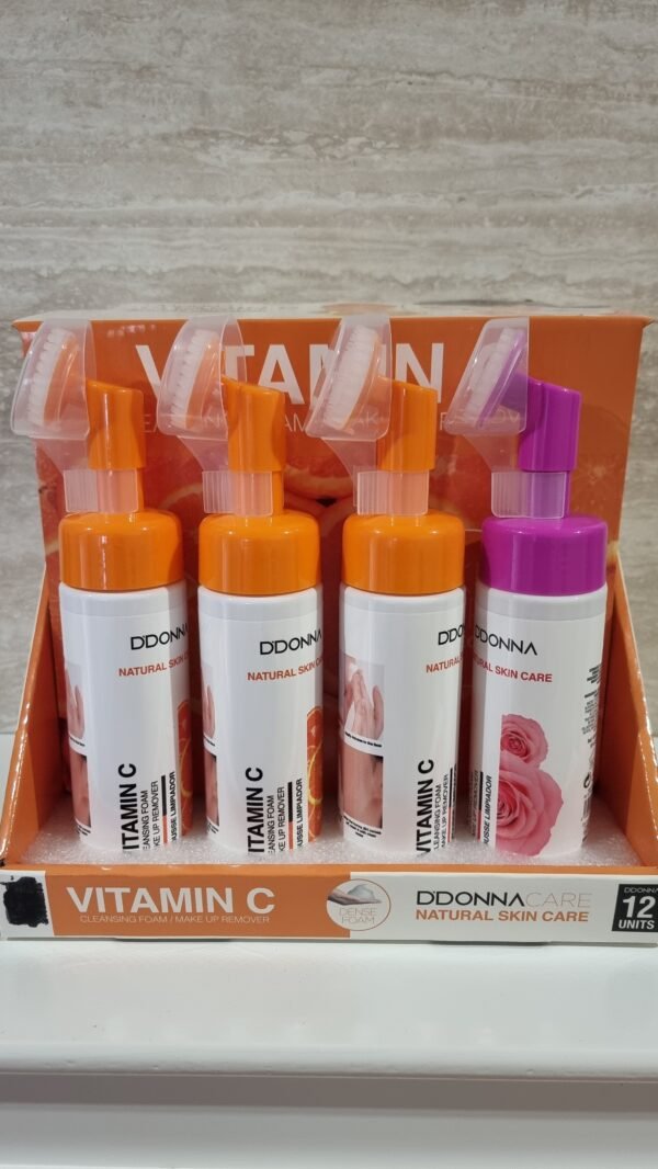 Mousse Limpiador Facial Vitamina C